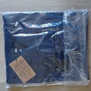 Stock Logo Stussy Long Sleeve Crew T Shirt XXL Navy Blue